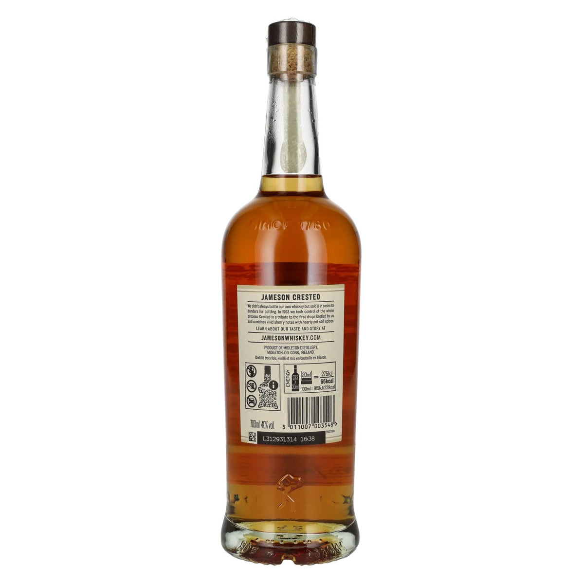 Jameson CRESTED Triple Distilled Irish Whiskey 40% vol. 0.7 l