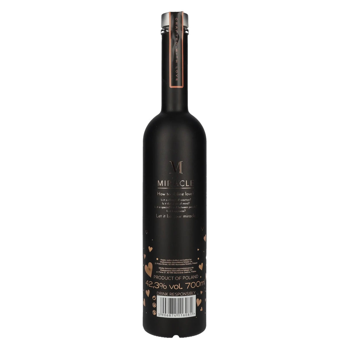 Miracle Potato Vodka Limited Dark Gold Edition 42,3% Vol. 0,7l