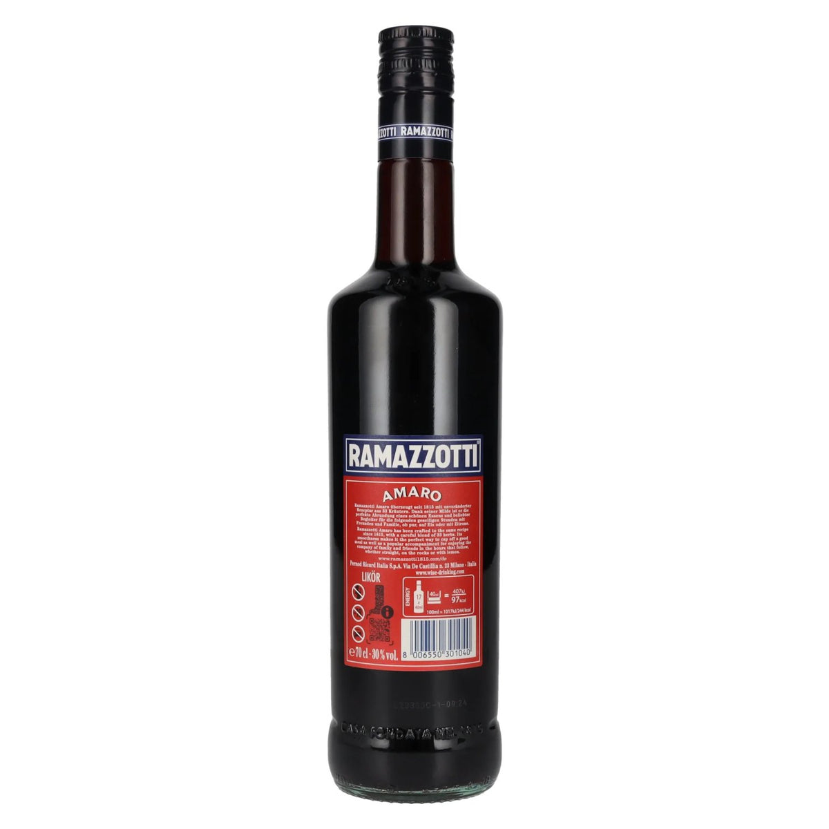 Ramazzotti Amaro 30% vol. 0.7 l