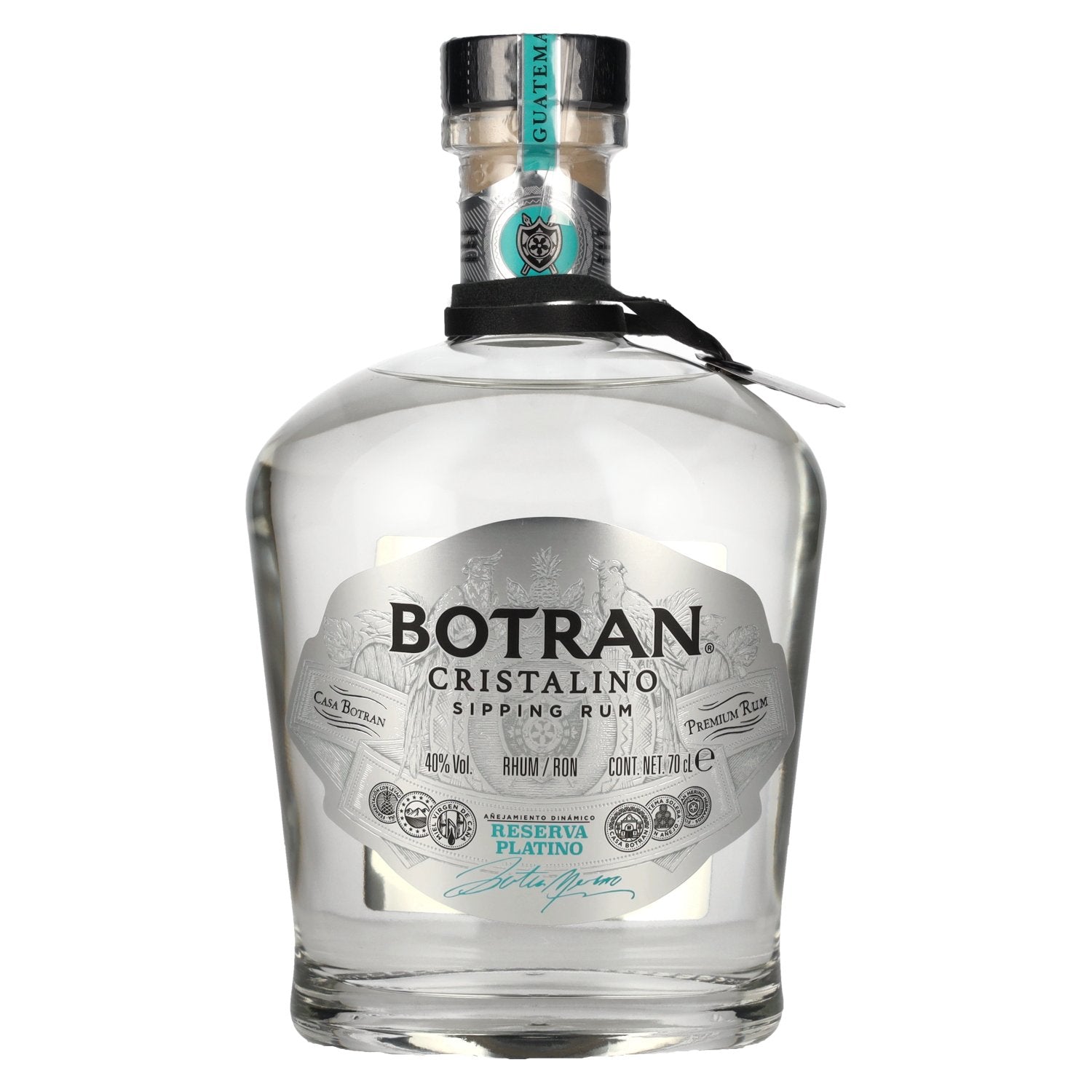 Botran CRISTALINO Ron Reserva Platino 40% vol. 0,7l