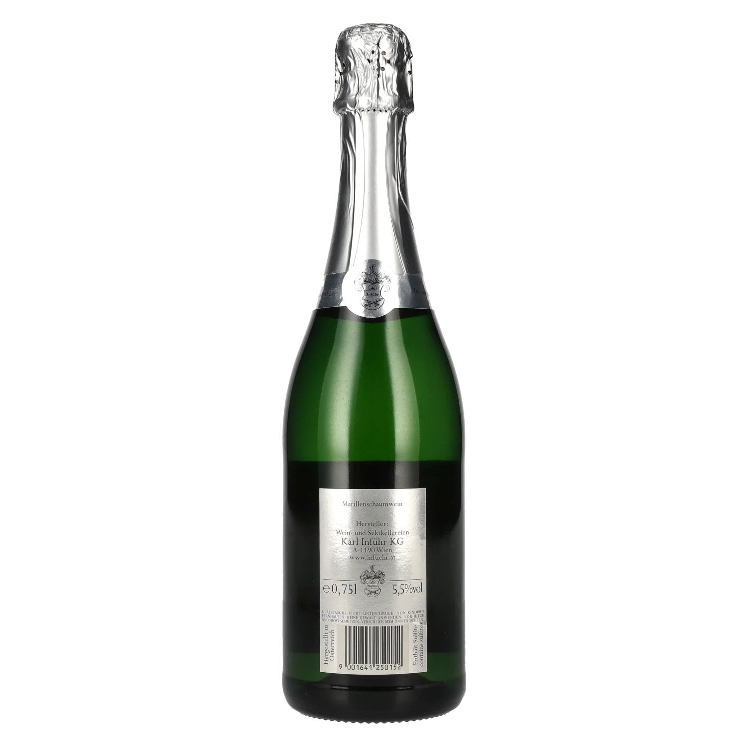 Inführ fruit apricot sparkling wine 5,5% Vol. 0,75l