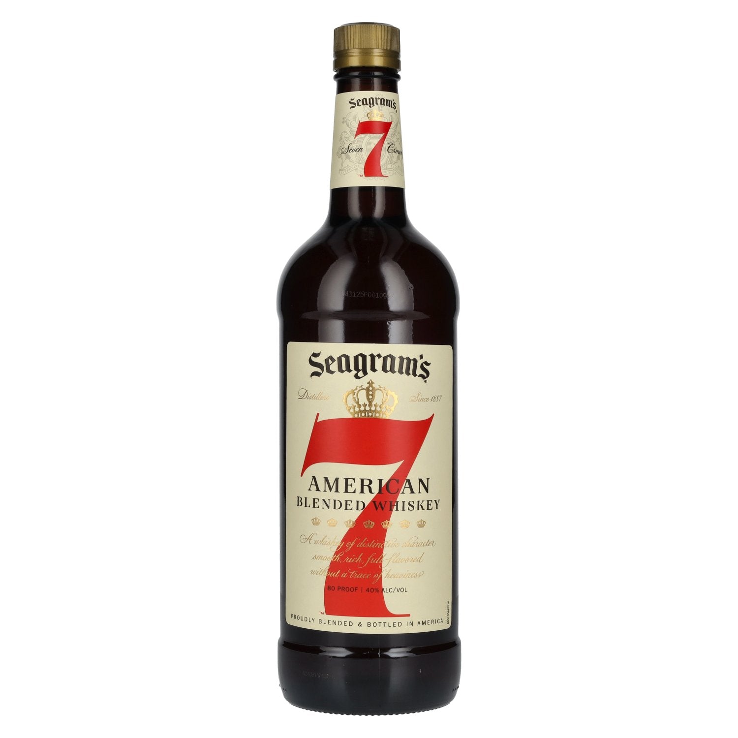 Seagram's 7 Crown American Blended Whiskey 40% vol. 1l