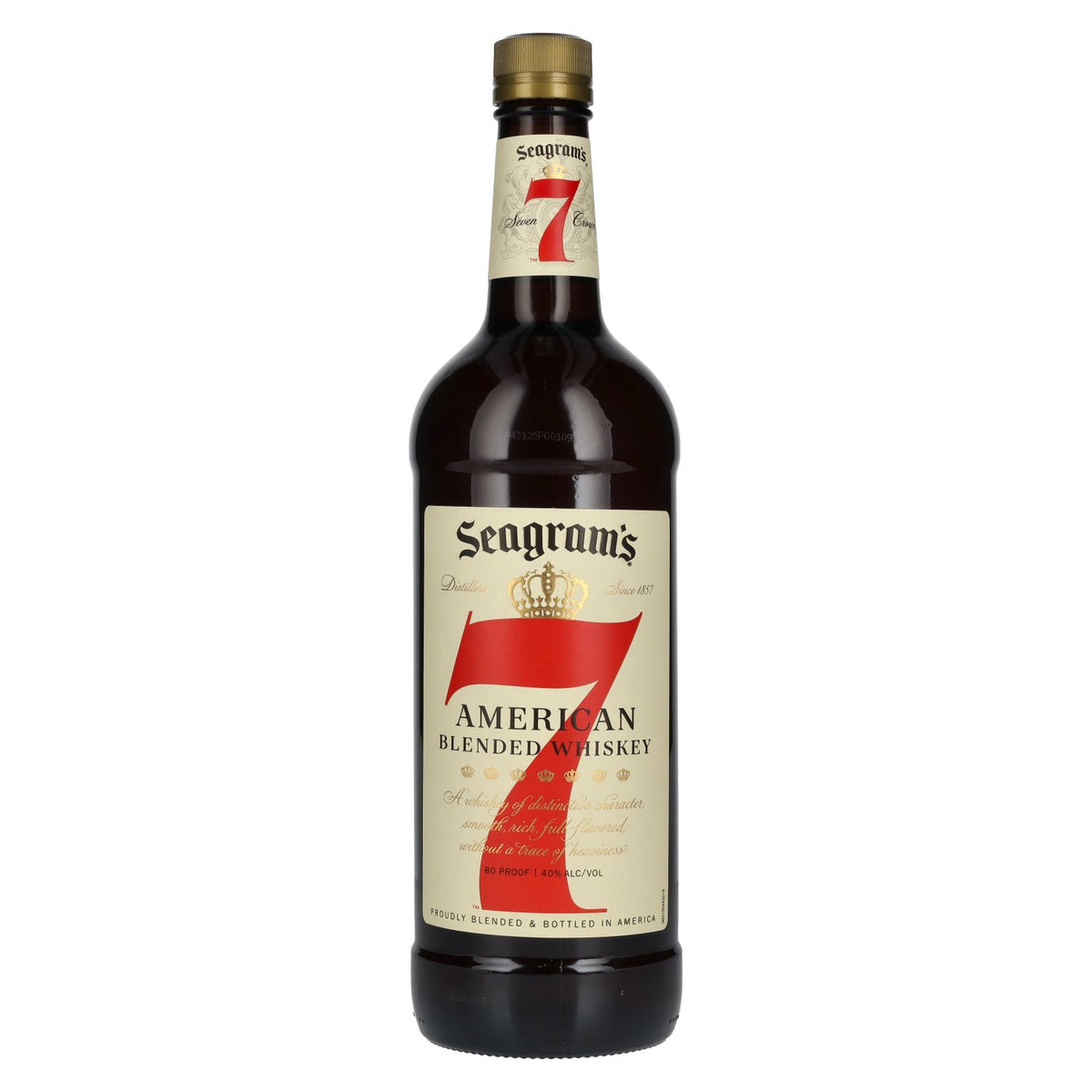 Seagram's 7 Crown, whisky américain assemblé, 40 % vol., 1 l