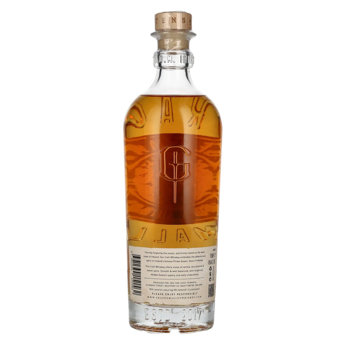 Grace O' Malley Irish Pirate Queen Whisky Maritime Cask 40% vol. 0.7 l