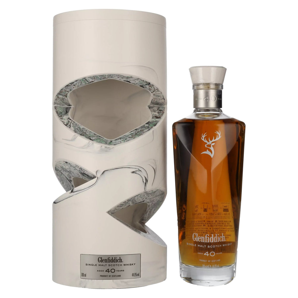 Glenfiddich 40 Years Old Single Malt Scotch Whisky Time Series No. 18 44,6% Vol. 0,7l in Geschenkbox