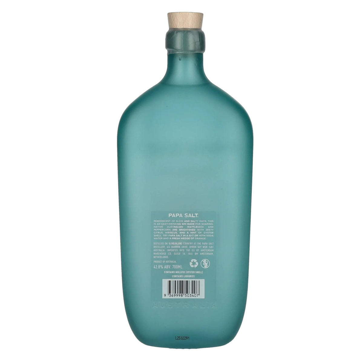 Papa Salt Coastal Gin 42.8% ABV 0.7l