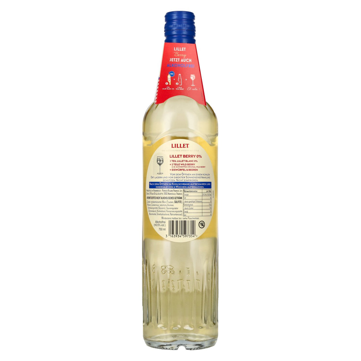 Lillet Blanc 0% alcoholvrij 0,75l