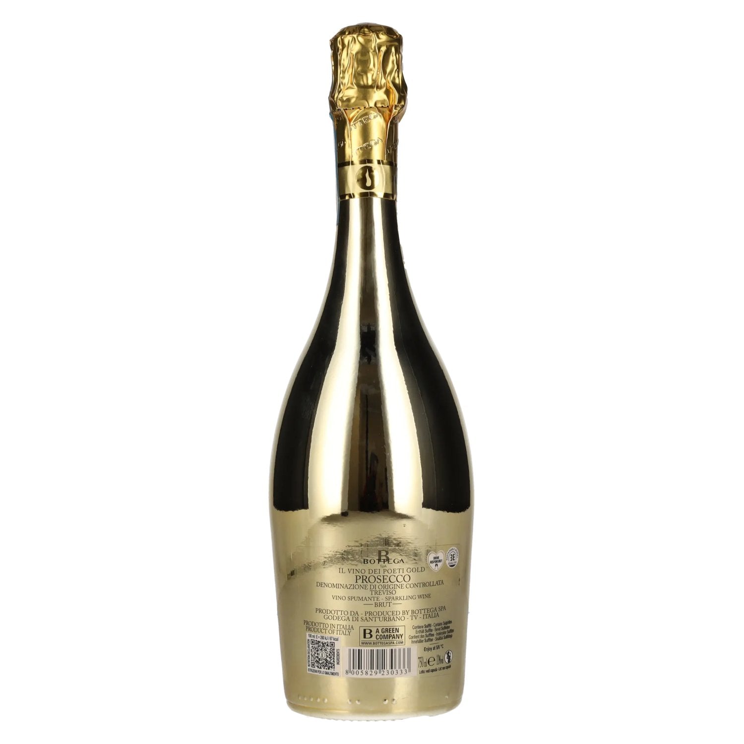 Bottega GOLD Prosecco Brut Millesimato DOC 2023 11% Vol. 0,75l