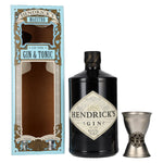 Hendrick's Gin 41.4% ABV, 0.7l, in a gift box with a measuring cup