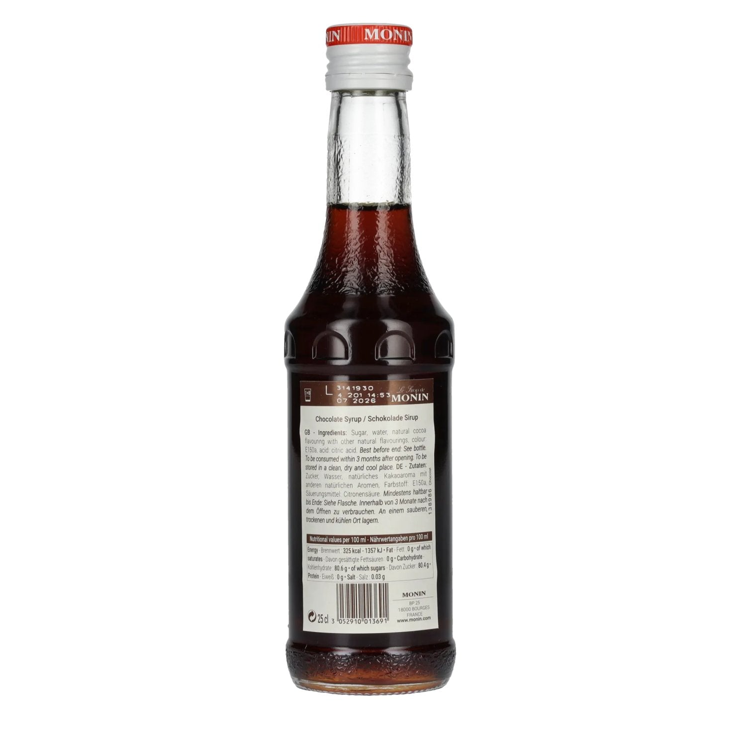Le Sirop de Monin CHOCOLATE 0.25l
