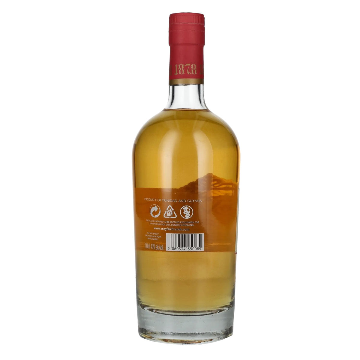 Providencia Fine Golden Rum 40% vol. 0,7 l