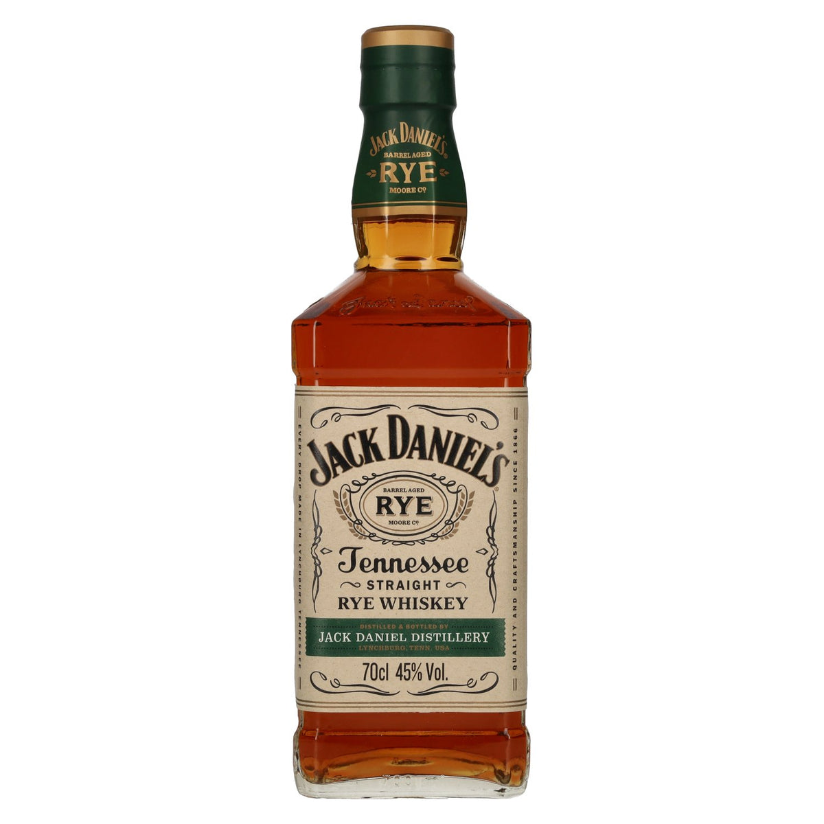 Jack Daniel's Tennessee RYE Straight Rye Whiskey 45 % vol. 0,7 l