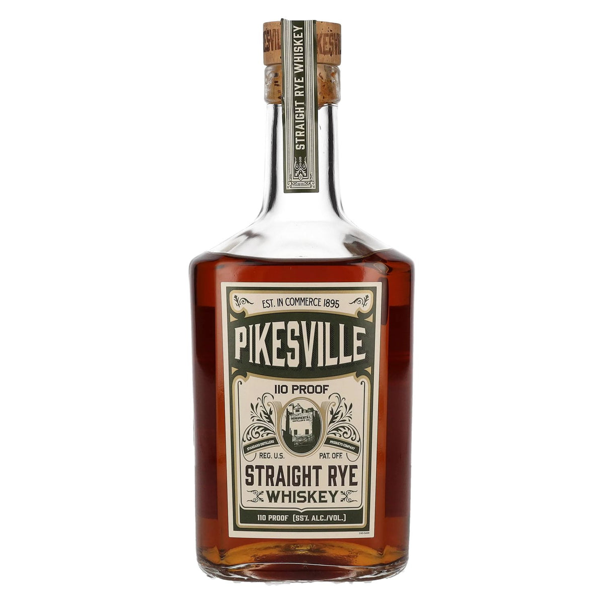 Whisky de seigle pur Pikesville, 55 % vol., 0,7 l