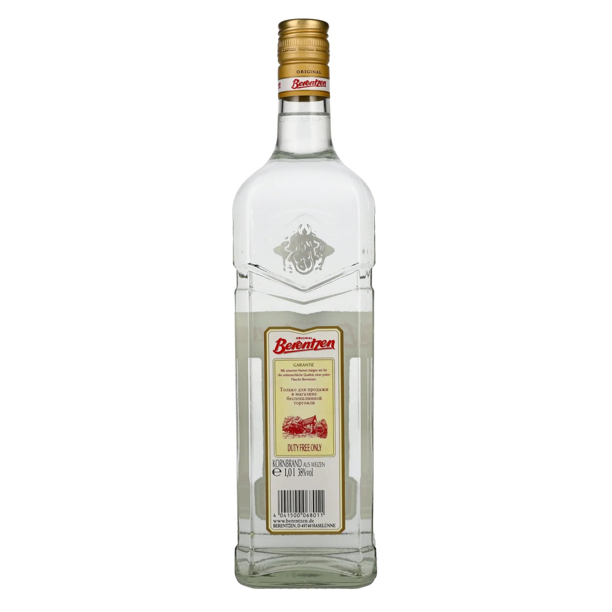 Berentzen Doppelkorn 38 % vol., 1 l