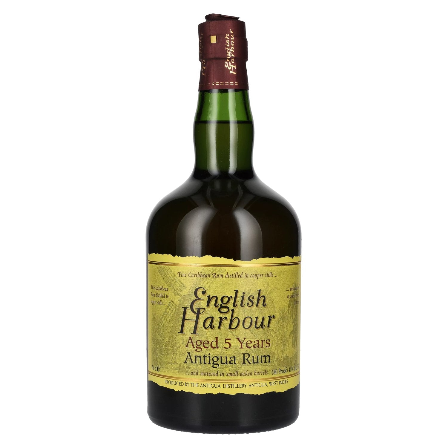 English Harbour 5 Years Old Antigua Rum 40% vol. 0,7 l