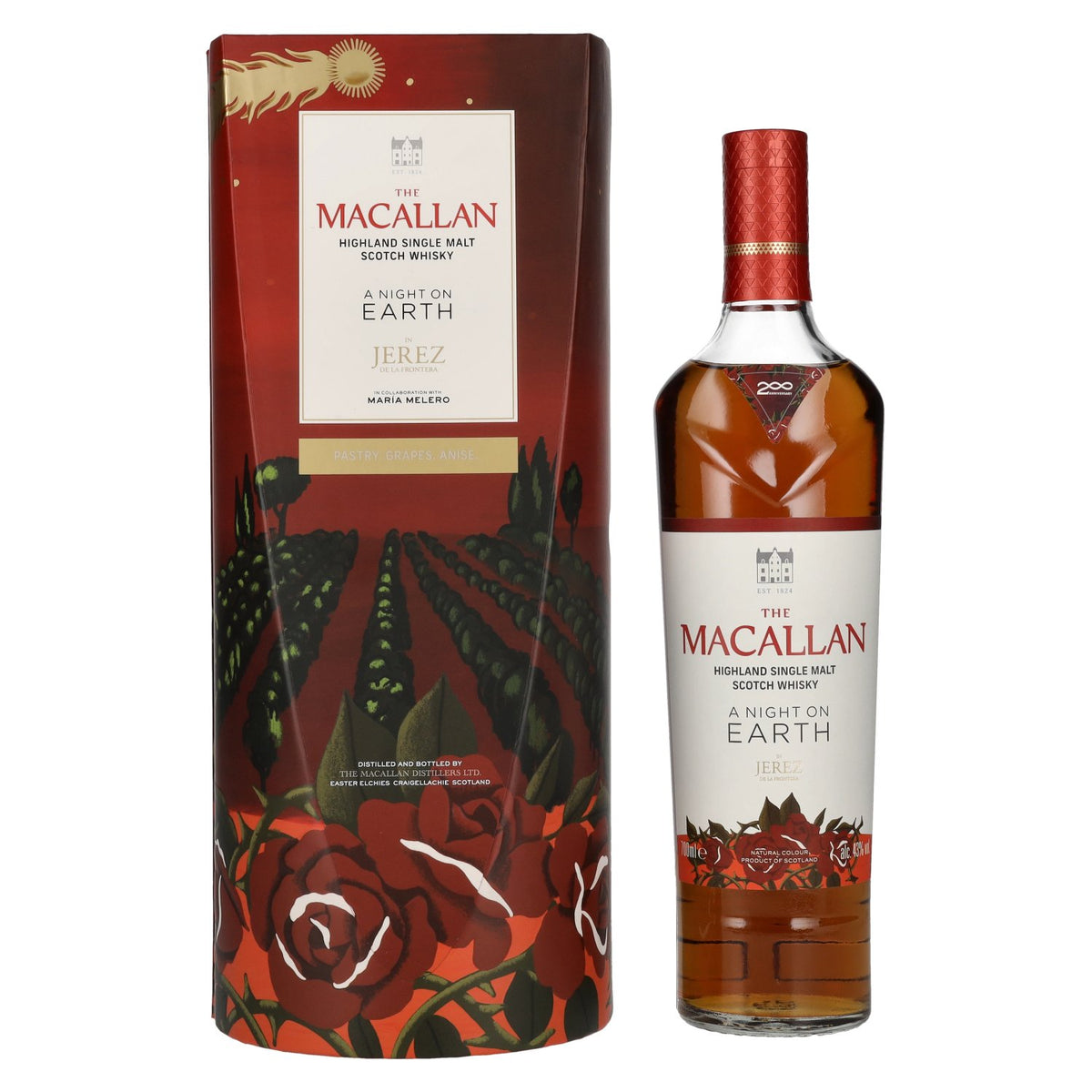 The Macallan A NIGHT ON EARTH JEREZ 43% Vol. 0,7l in Geschenkbox