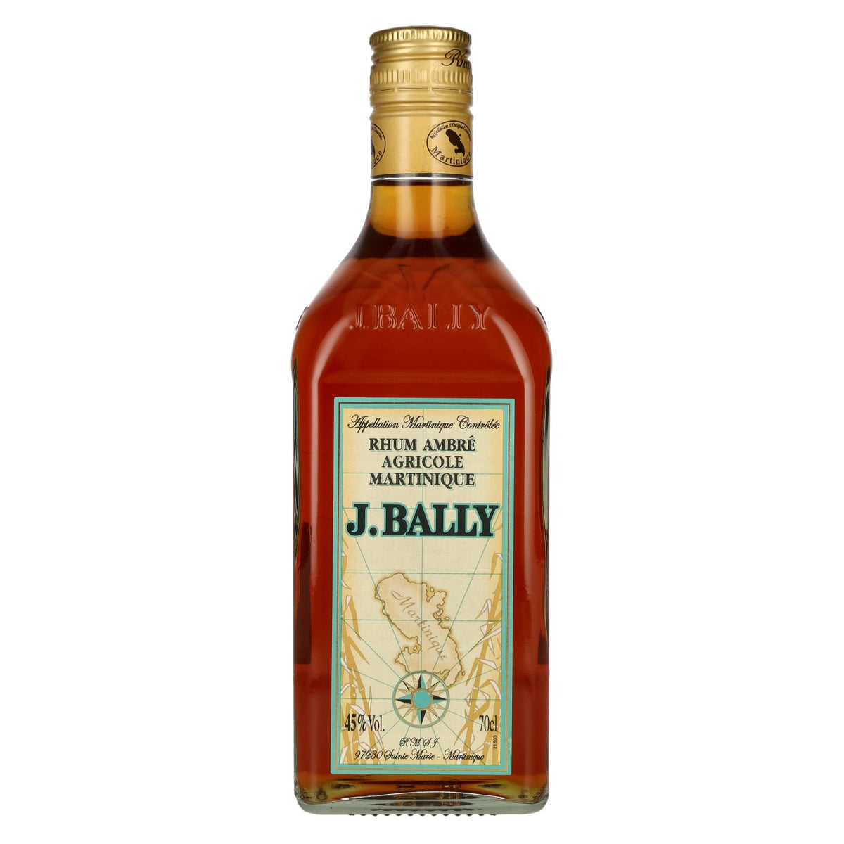 J. Bally Rhum Ambré Agricole Martinique 45% vol. 0.7 l