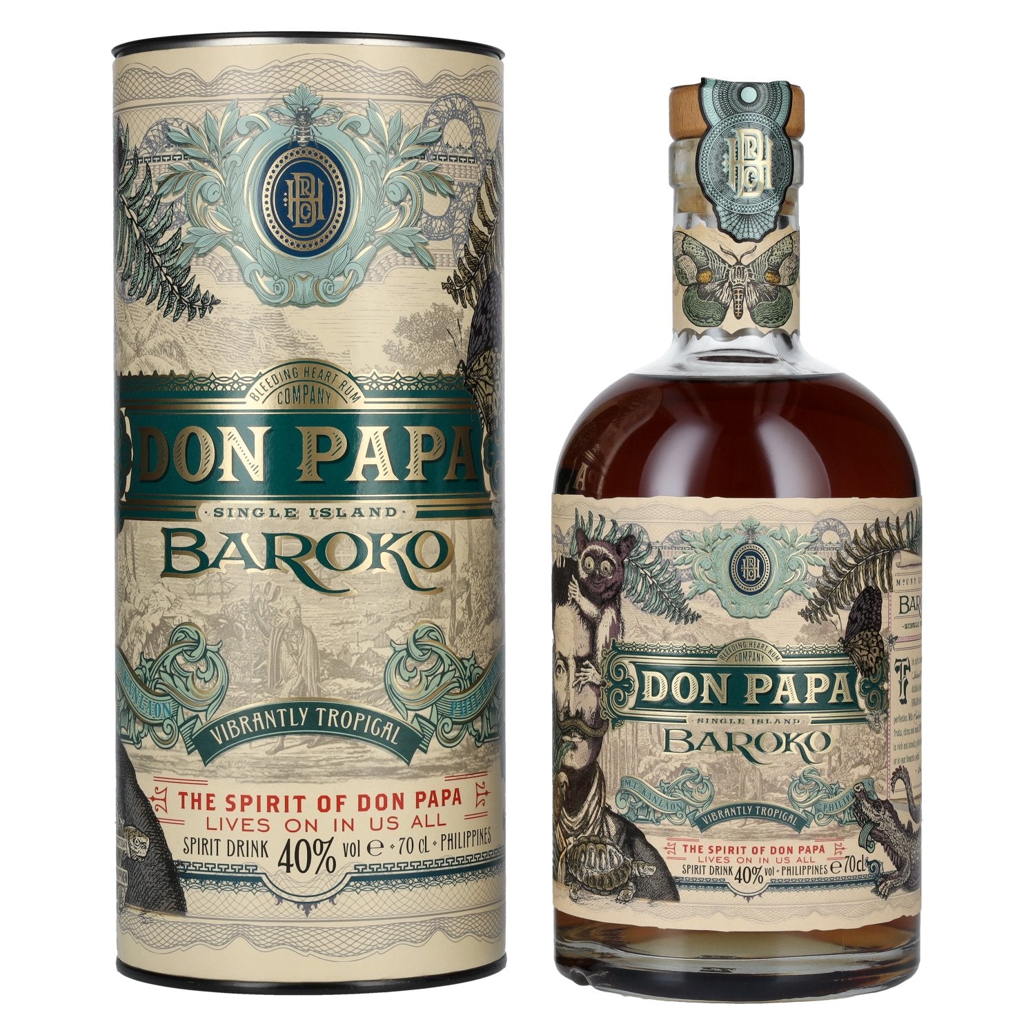 Don Papa BAROKO 40% Vol. 0,7l in Geschenkbox