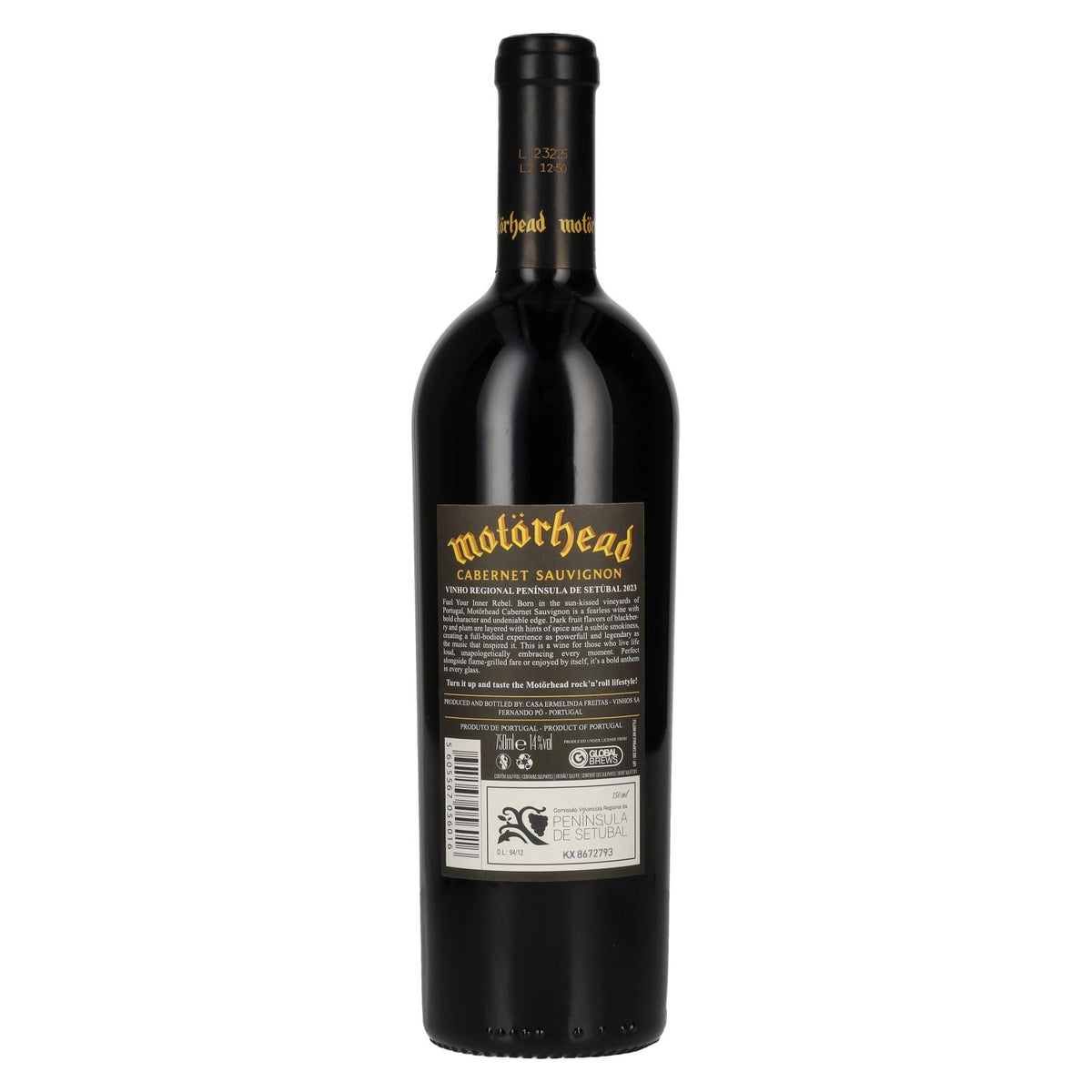 Motörhead Born to Lose Live to Win Cabernet Sauvignon 2023 14% ABV 0.75l