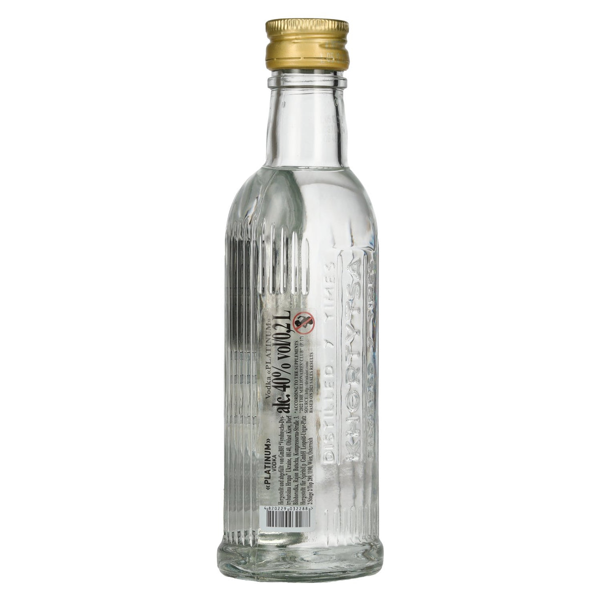 Khortytsa KHOR PLATINUM Wodka 40% vol. 0,2 l