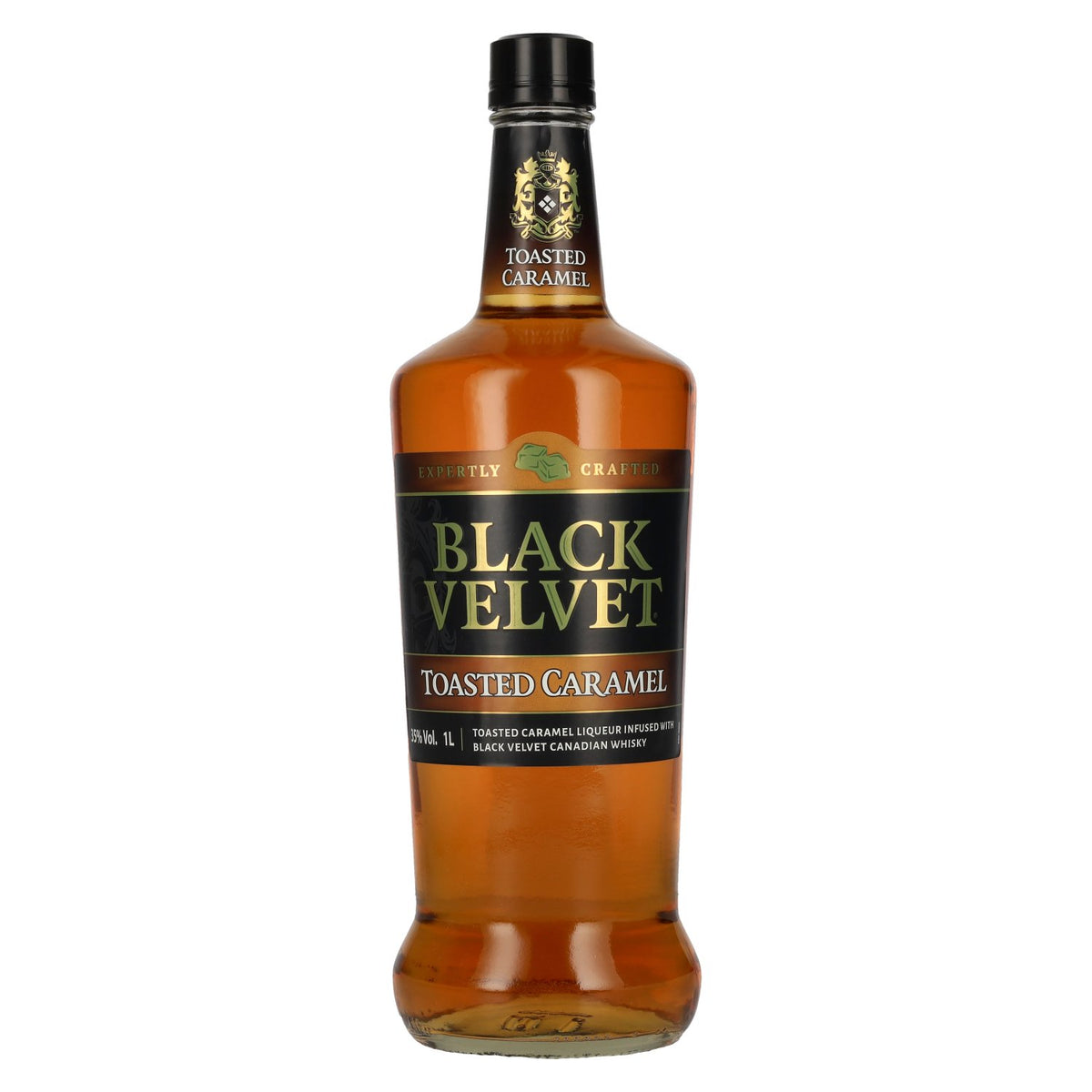 Black Velvet TOASTED CARAMEL Flavoured Whisky 35% Vol. 1l