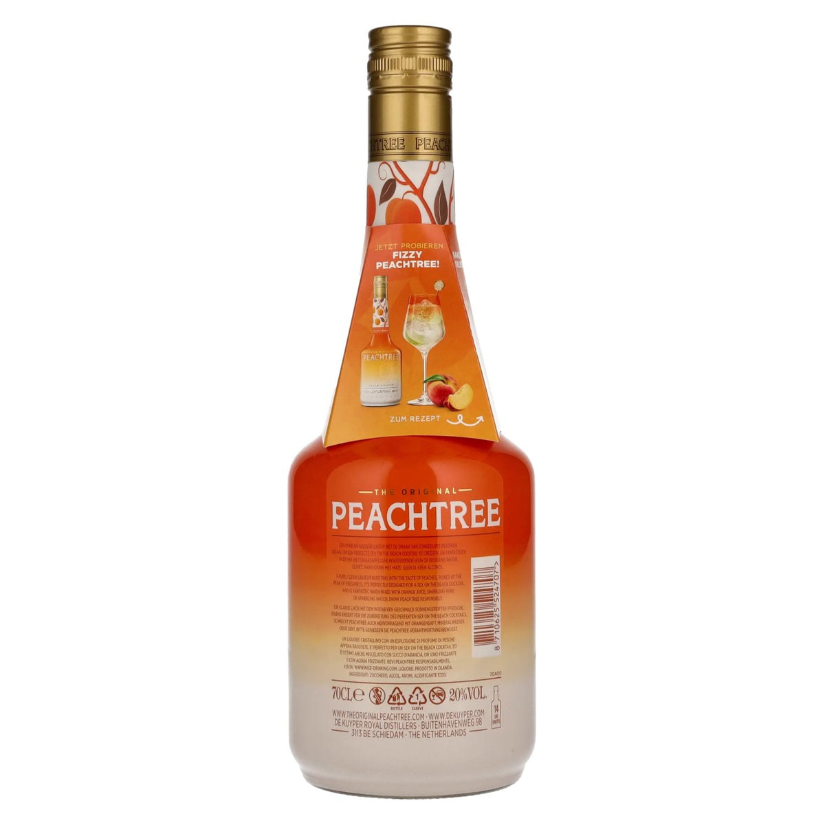Peachtree-likeur 20% vol. 0,7 l