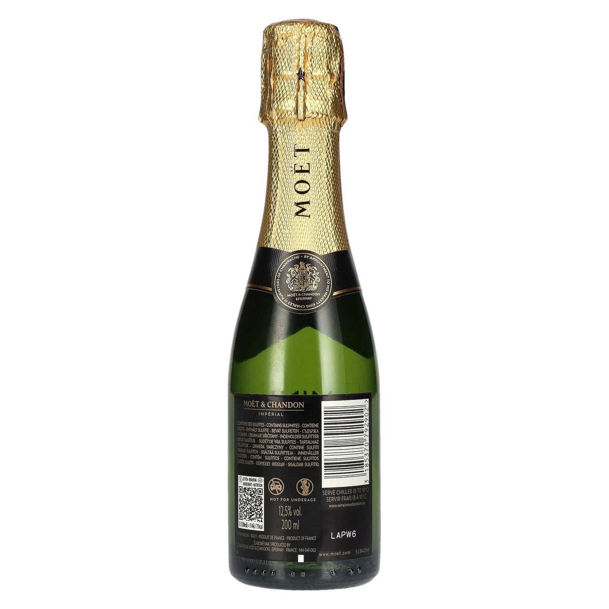 Moët &amp; Chandon Champagne IMPÉRIAL Brut 12.5% vol. 0.2 l