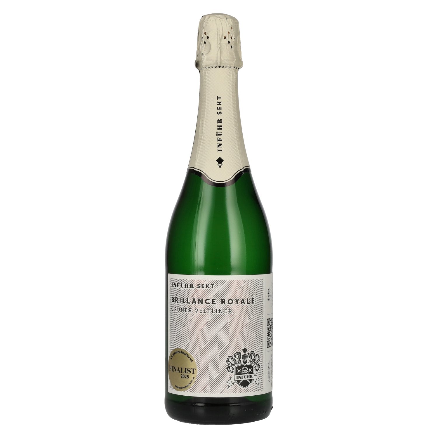 Inführ Sekt Brillance Royale Grüner Veltliner 2025 12,5% Vol. 0,75l