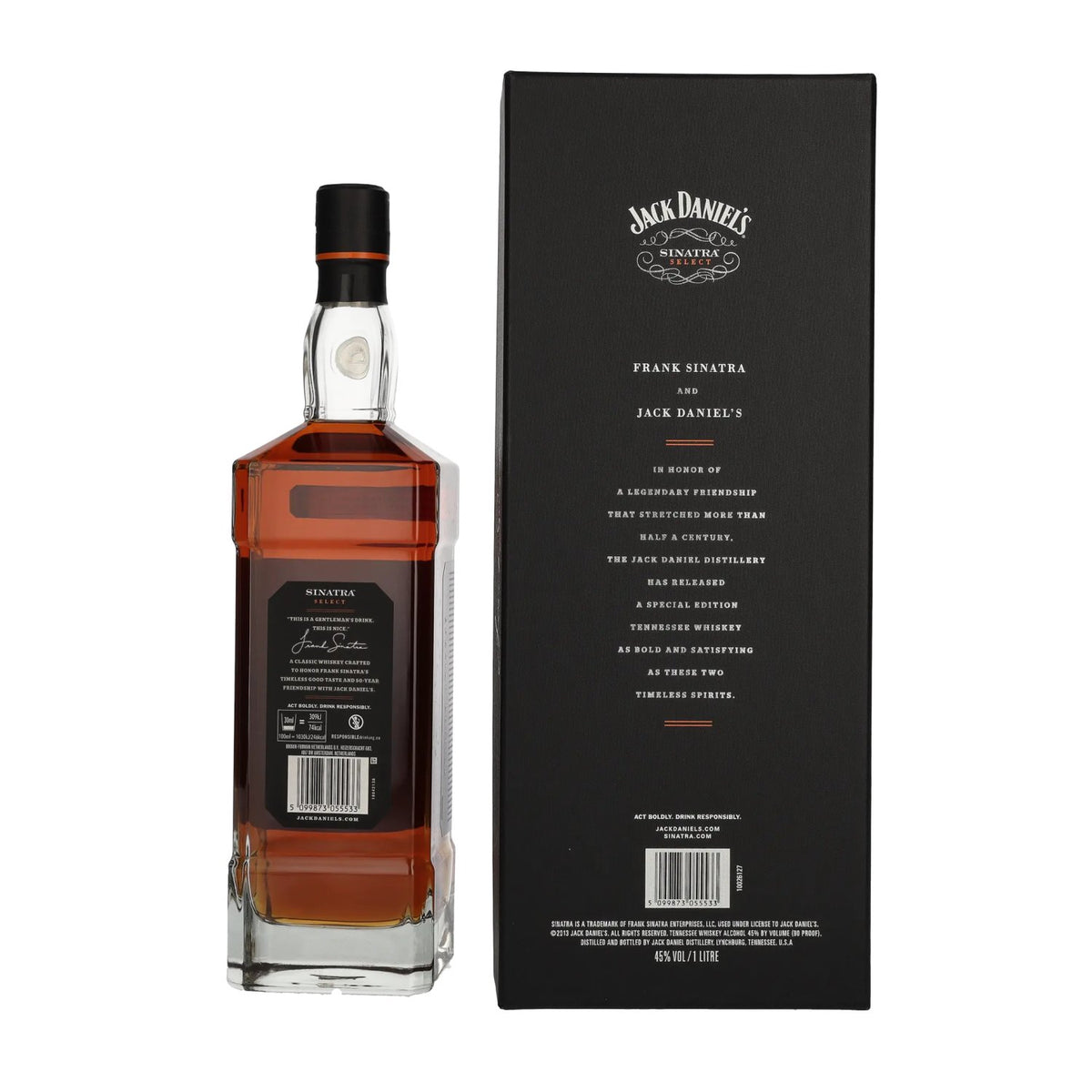 Jack Daniel's Sinatra Select Bold Smooth Classic 45% Vol. 1l in Geschenkbox