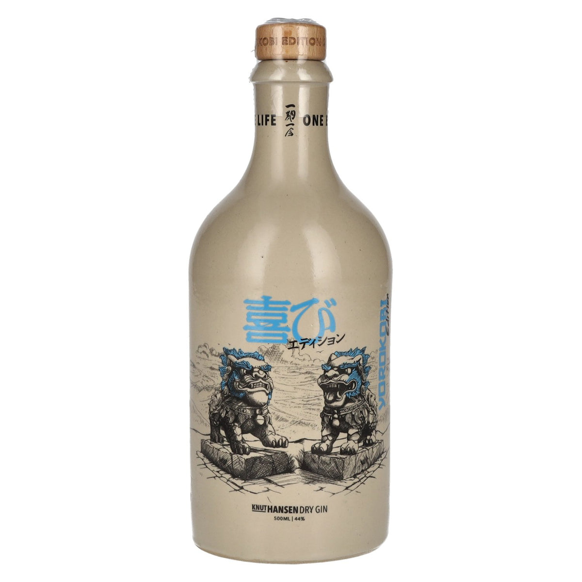 Knut Hansen Dry Gin Édition Yorokobi 2024 44 % vol. 0,5 l