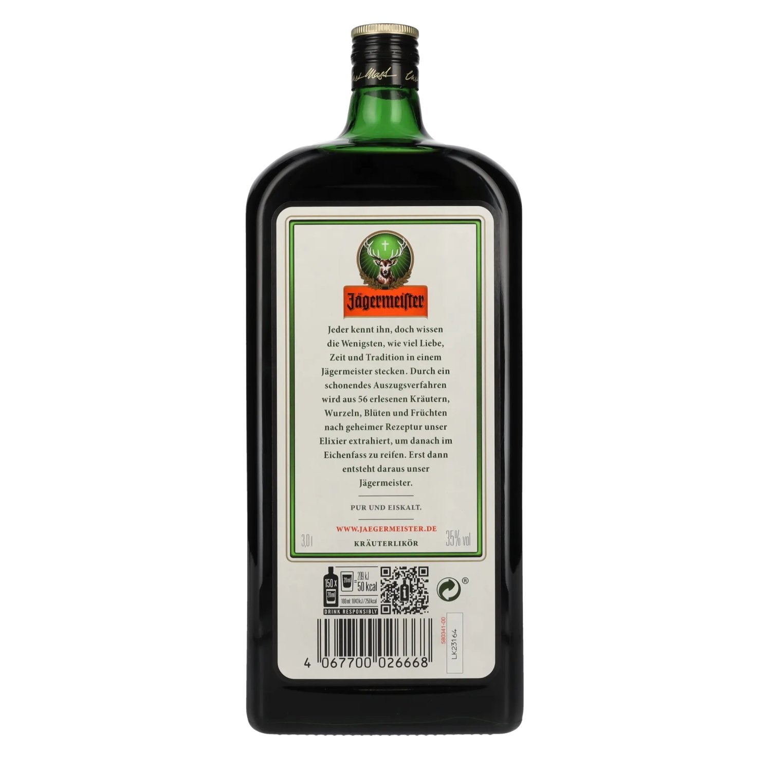 Jägermeister 35% Vol. 3l