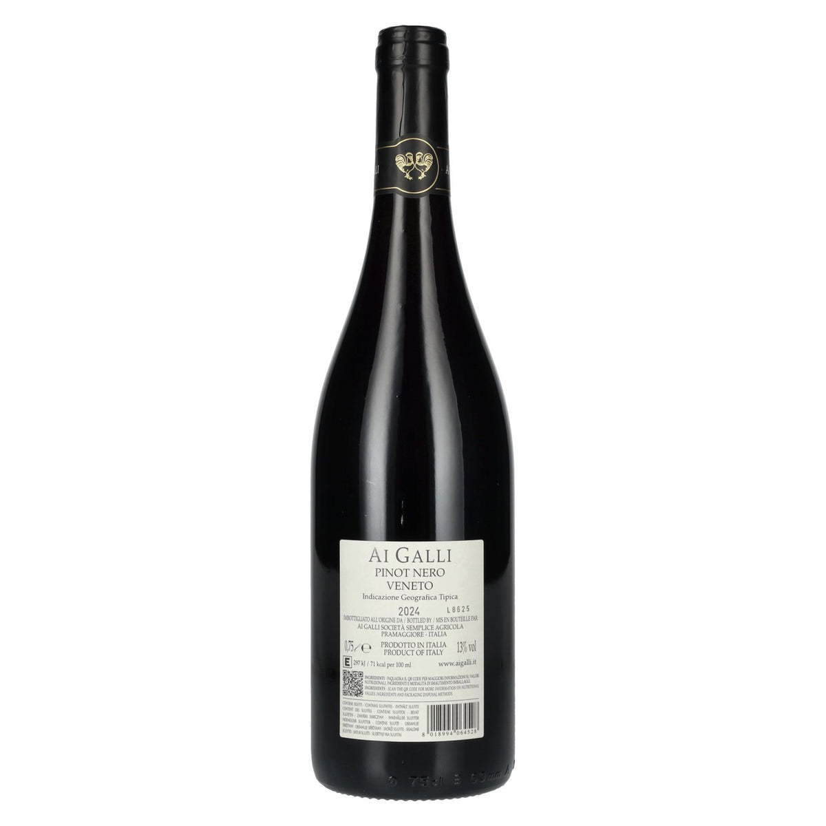AI GALLI Pinot Nero Veneto IGT 2024 13% ABV 0.75l