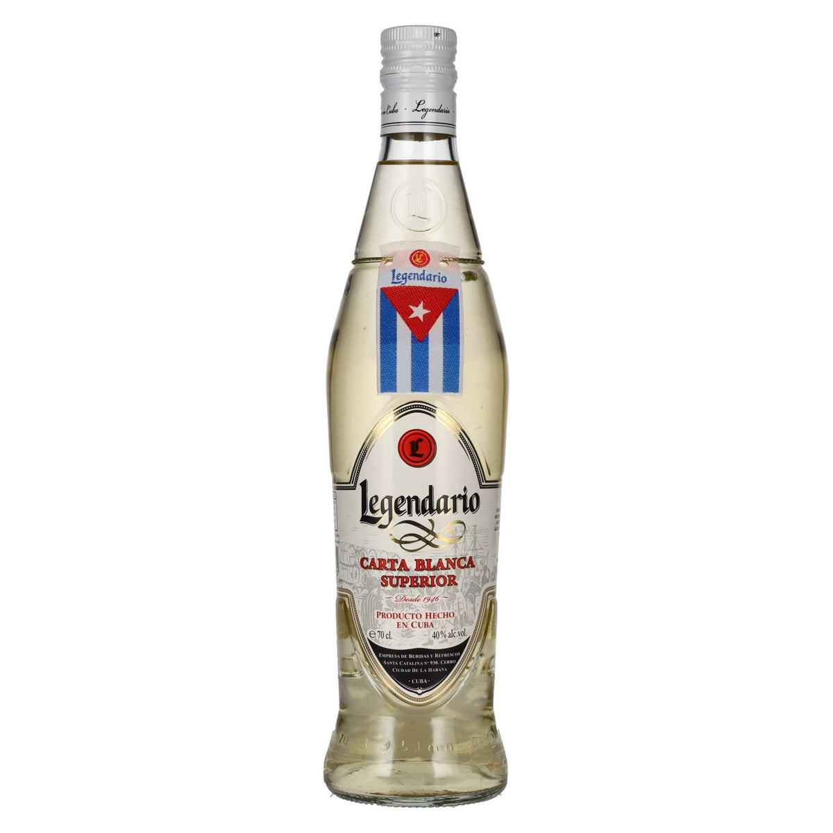 Legendario Carta Blanca 40% vol. 0,7 l