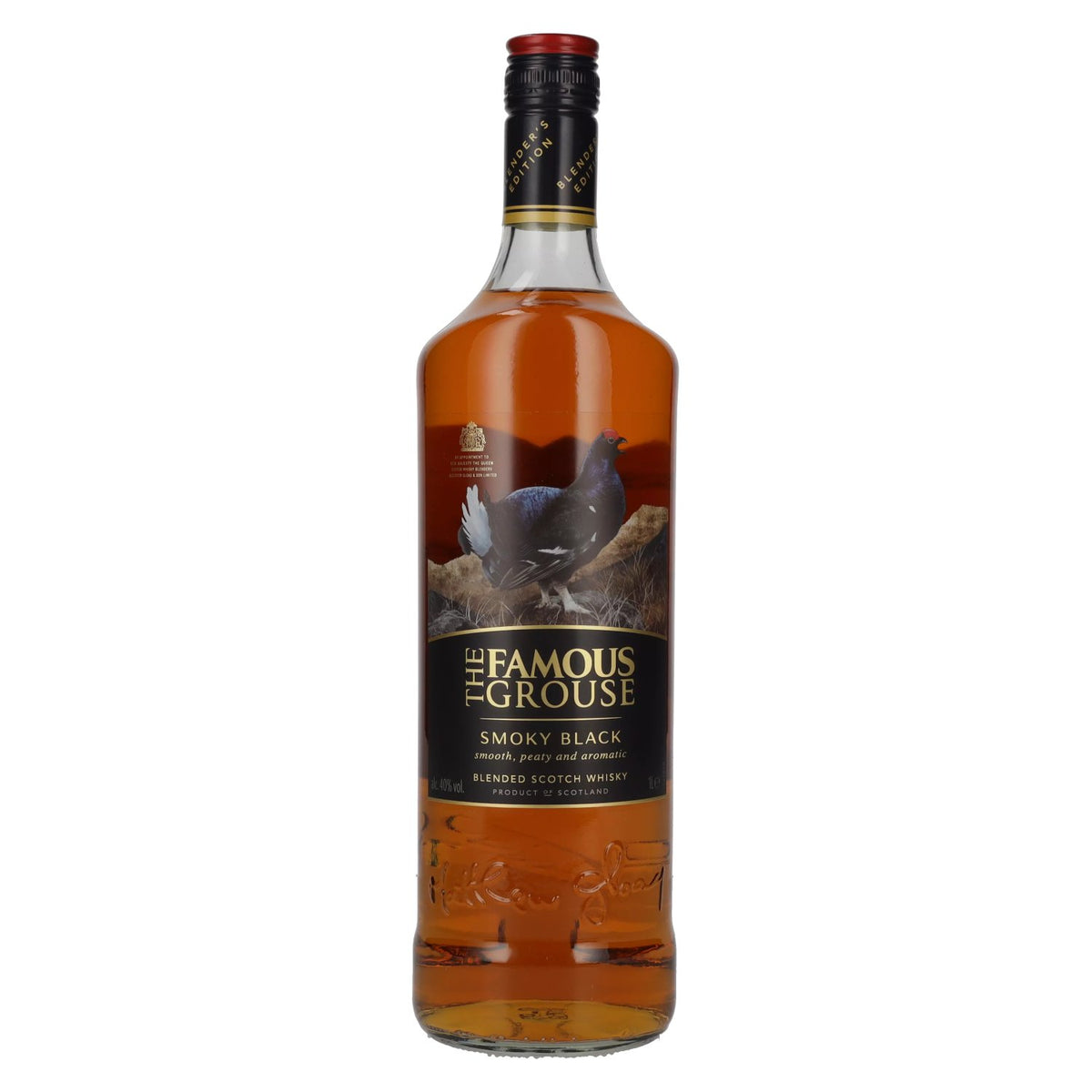 The Famous Grouse SMOKY BLACK, whisky écossais blended, 40 % vol., 1 l