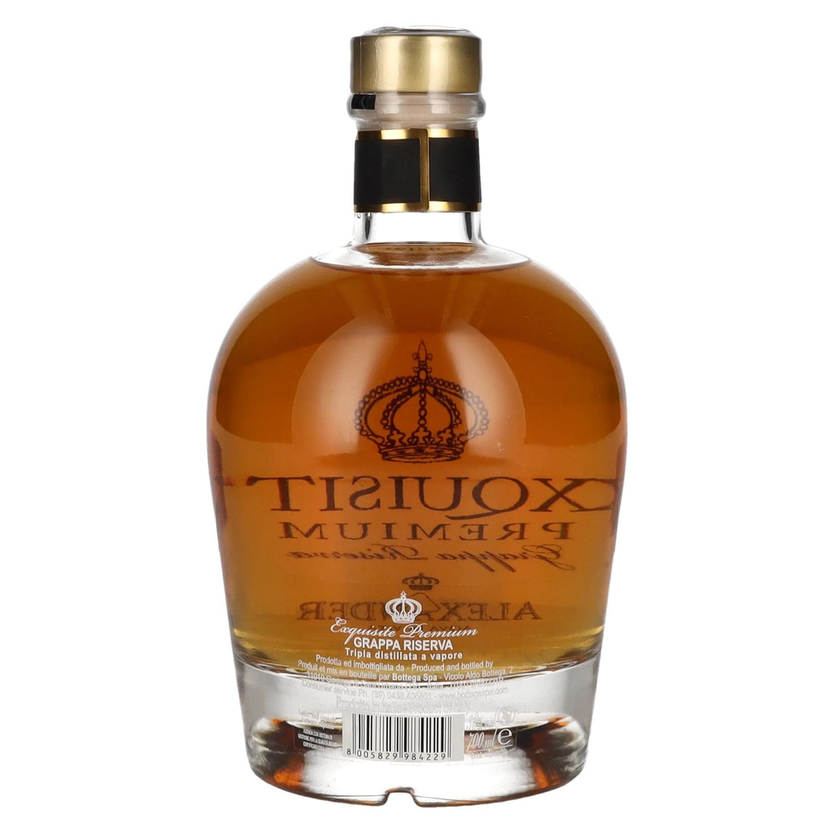 Bottega Alexander Grappa Riserva Premium Exquise 38 % vol. 0,7 l