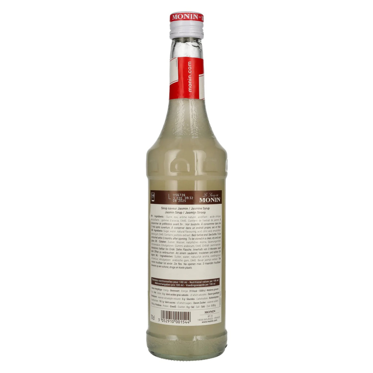 Monin JASMIN-siroop 0,7 l