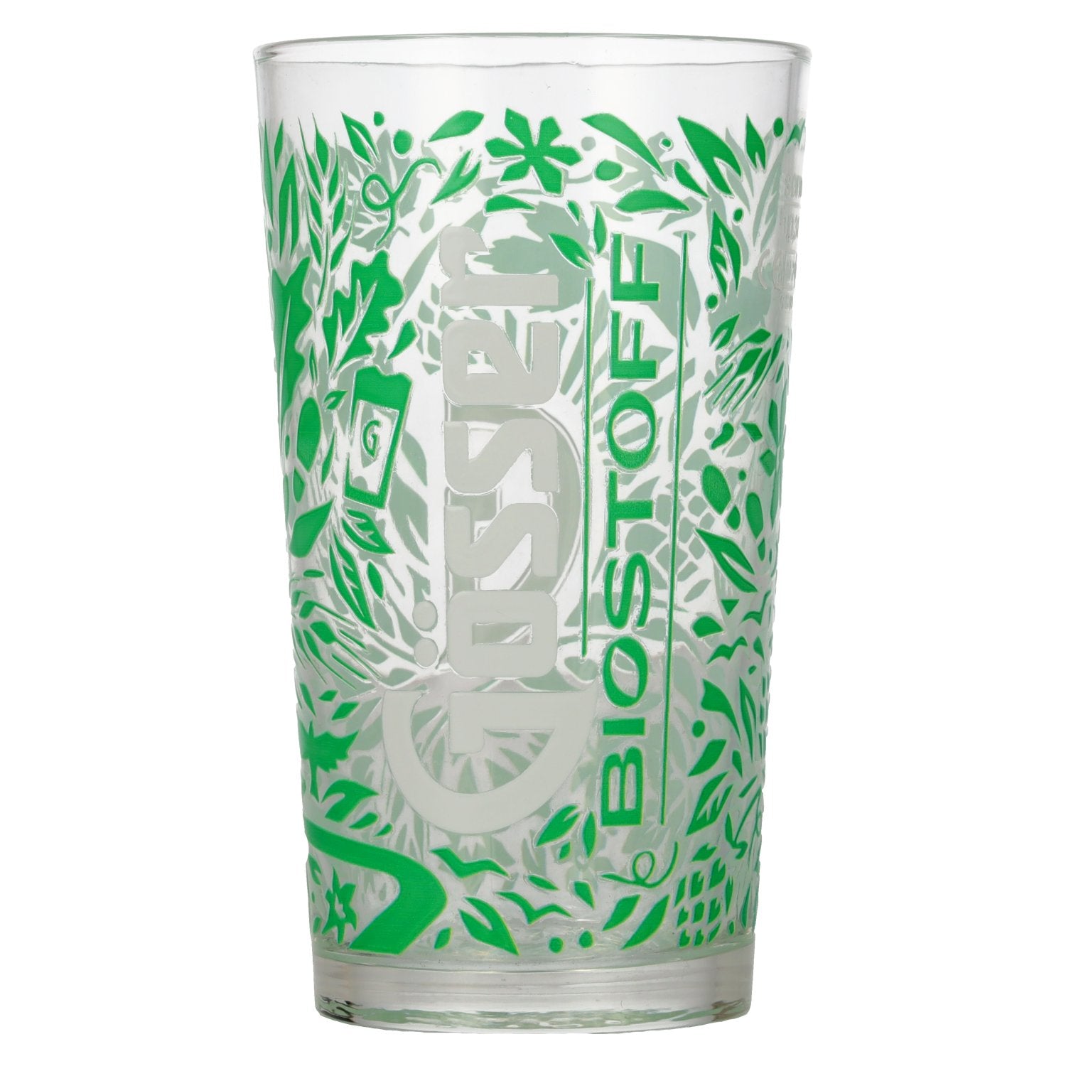 Gösser Biostoff beer glass with calibration 0.3l