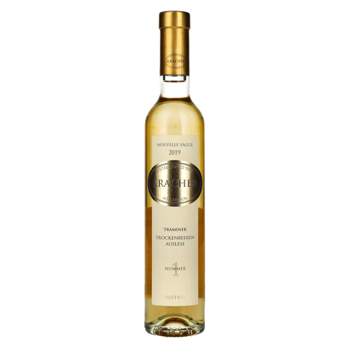Kracher Trockenbeerenauslese Traminer Nouvelle Vague 2019 10,5% vol. 0,375 l
