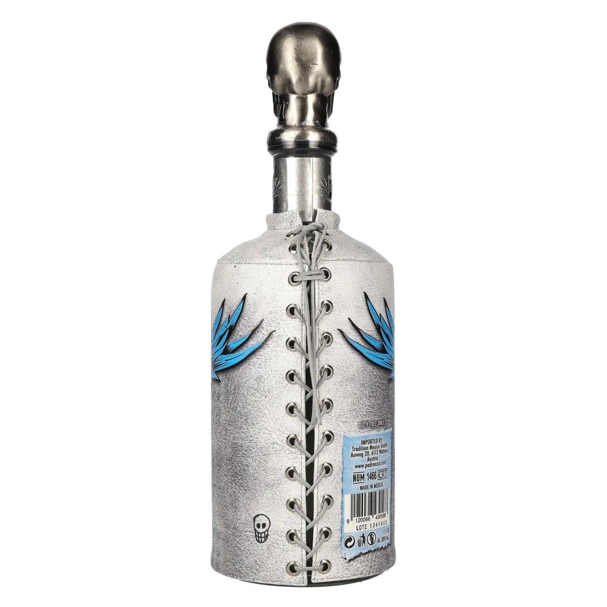 Padre Azul Super Premium Tequila Blanco 100% agave 38% vol. 1 l