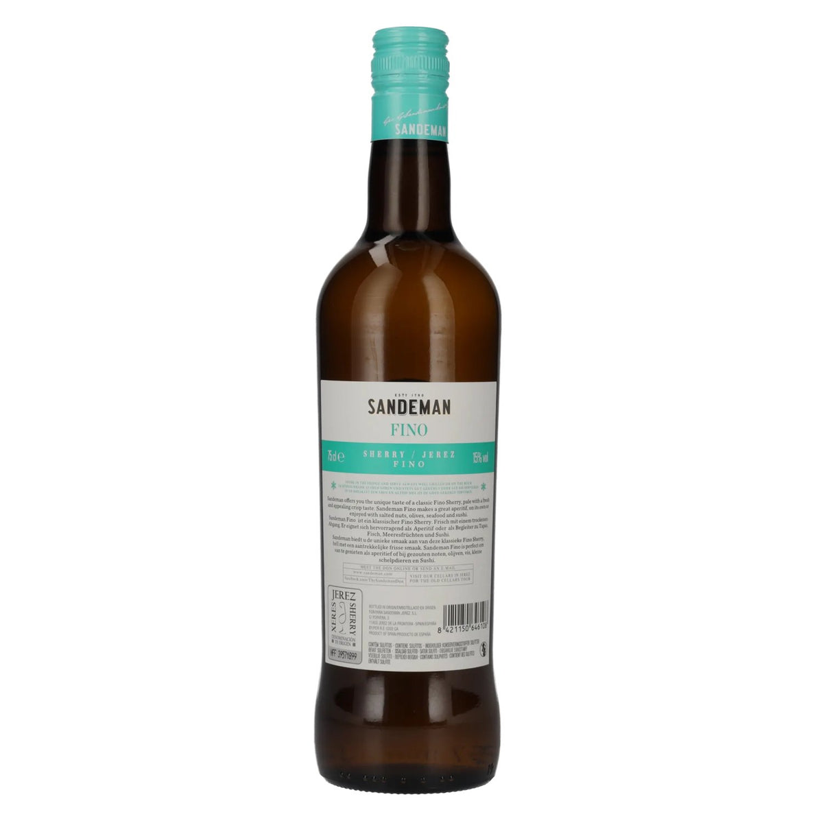 Xérès Sandeman FINO 15 % vol. 0,75 l