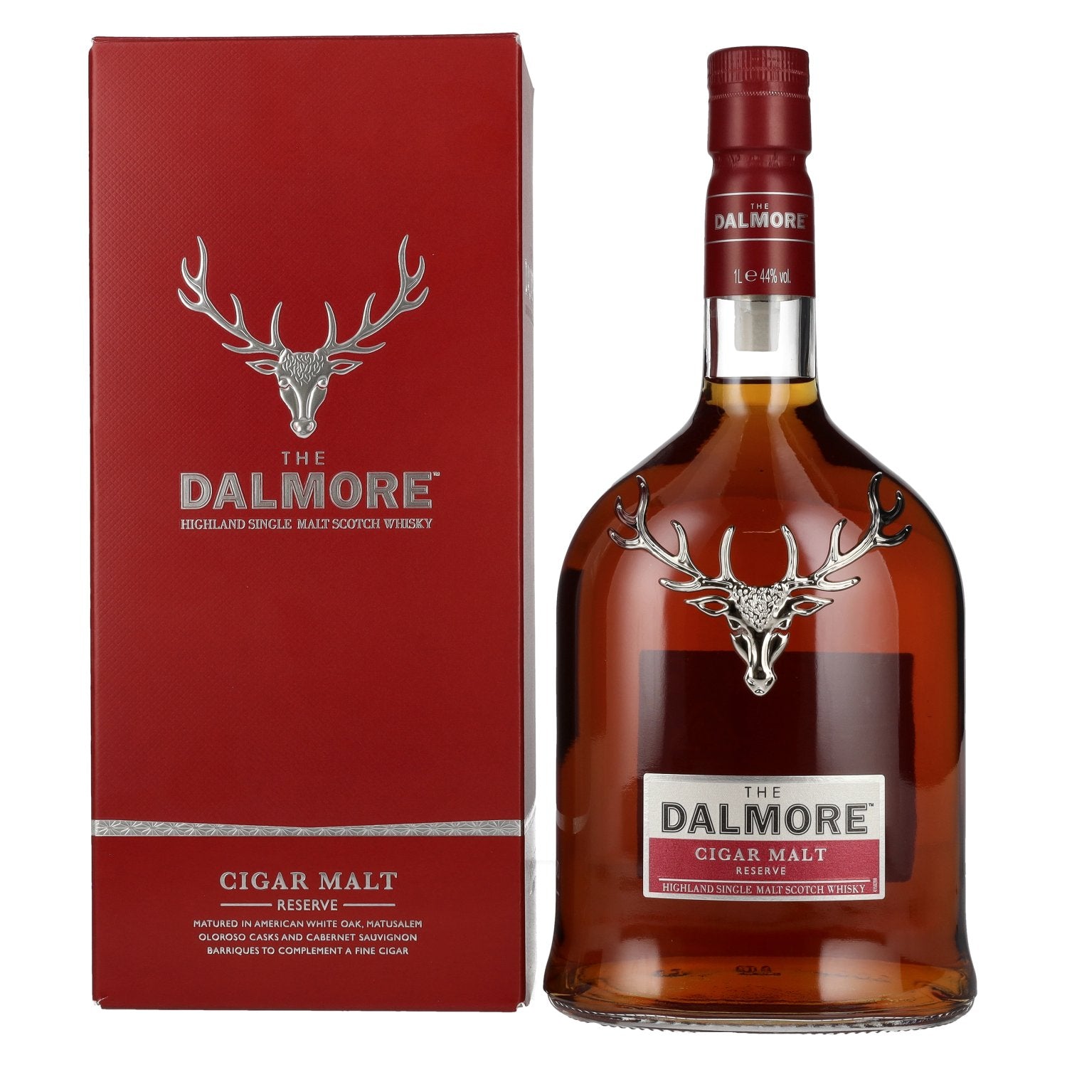 The Dalmore CIGAR MALT Reserve Highland Single Malt Scotch Whisky 44% Vol. 1l en coffret cadeau