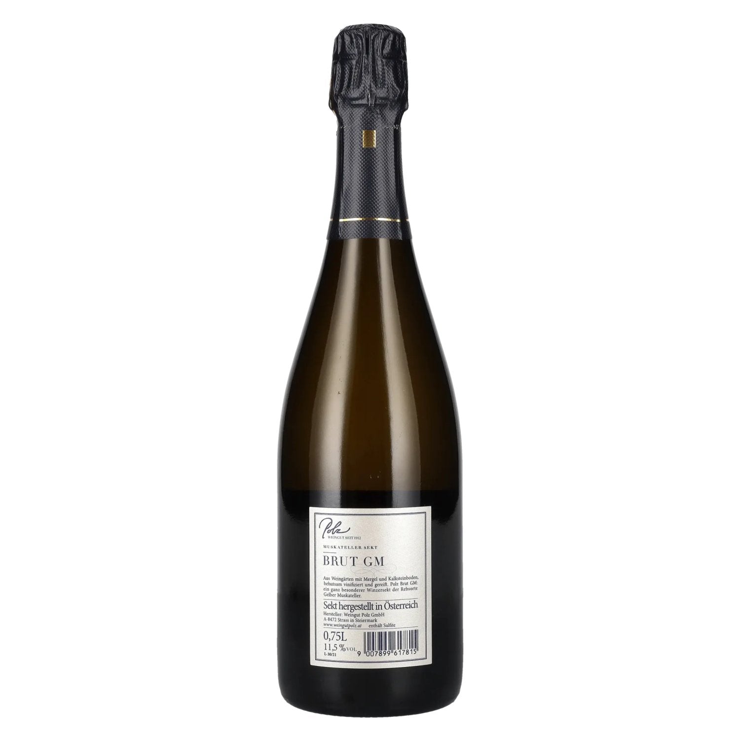 Polz Muskateller Sparkling Wine Brut GM 11,5% Vol. 0,75l