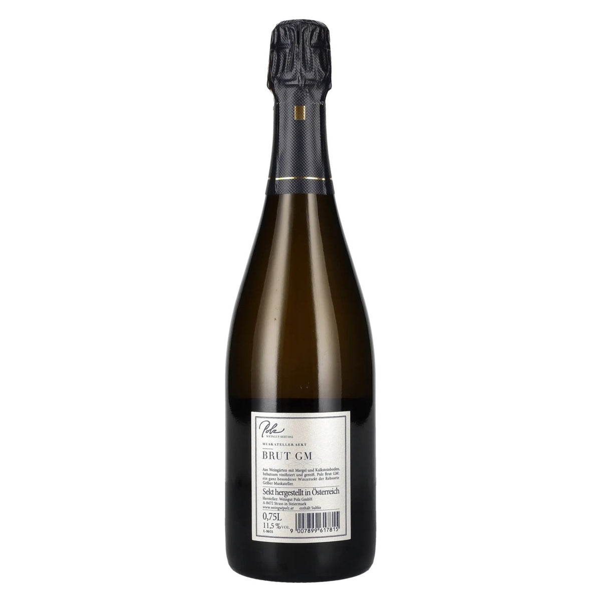 Polz Muskateller Sekt Brut GM 11,5% Vol. 0,75l