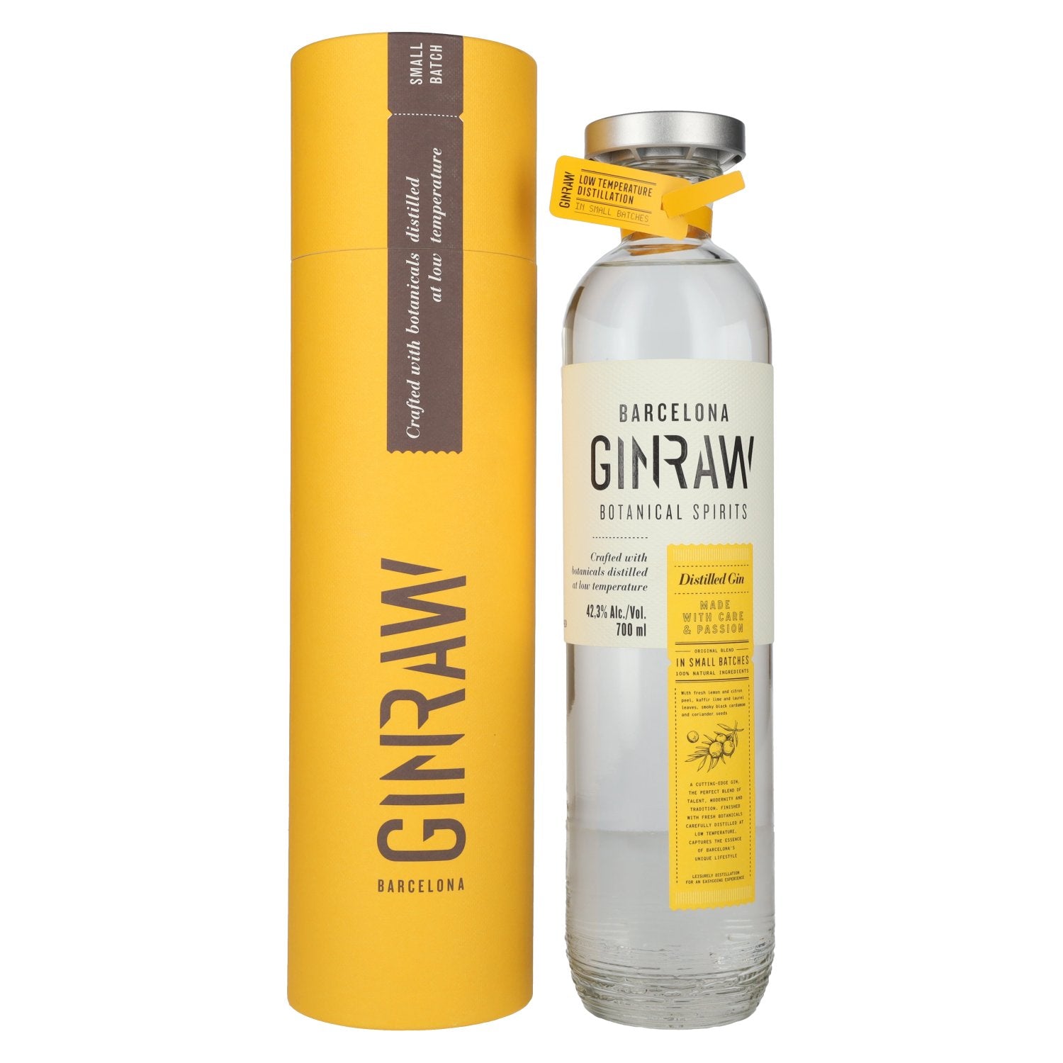 Ginraw Distilled Gin 42,3% Vol. 0,7l in Geschenkbox