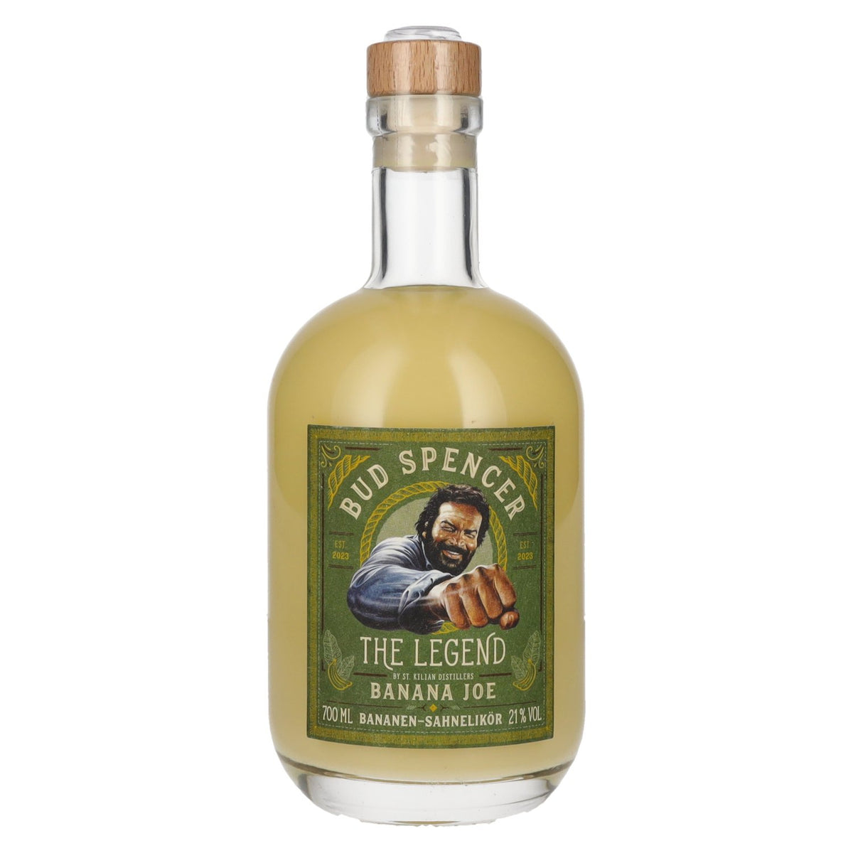 Bud Spencer The Legend BANANA JOE Bananen-Sahnelikör 21% Vol. 0,7l