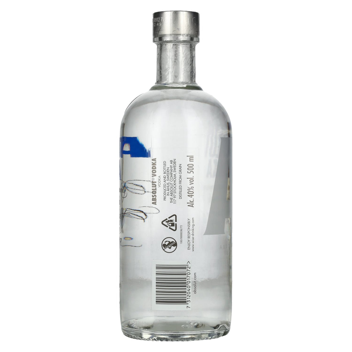 Absolut Vodka 40 % vol. 0,5 l