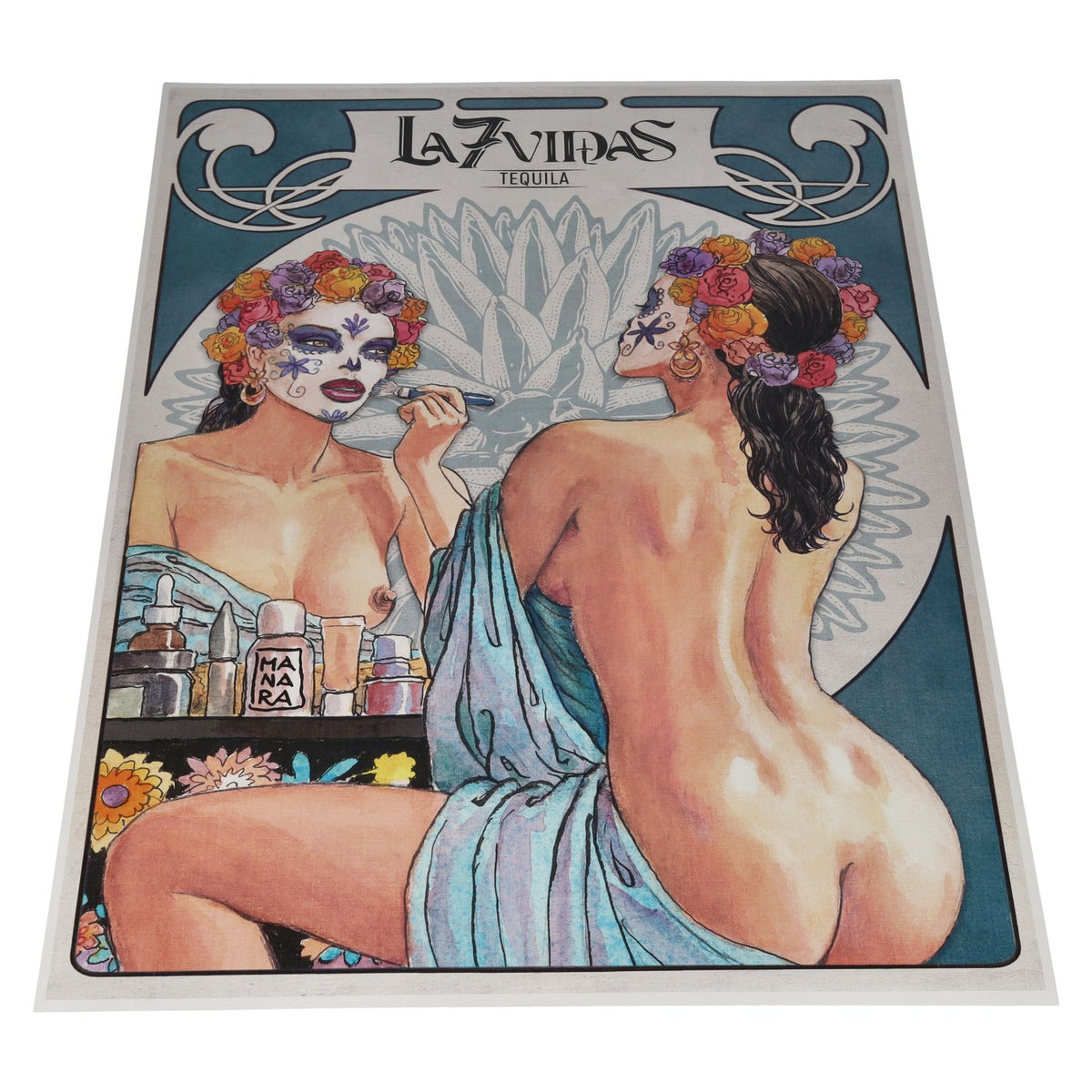 La7Vidas Tequila-poster 48 x 33 cm