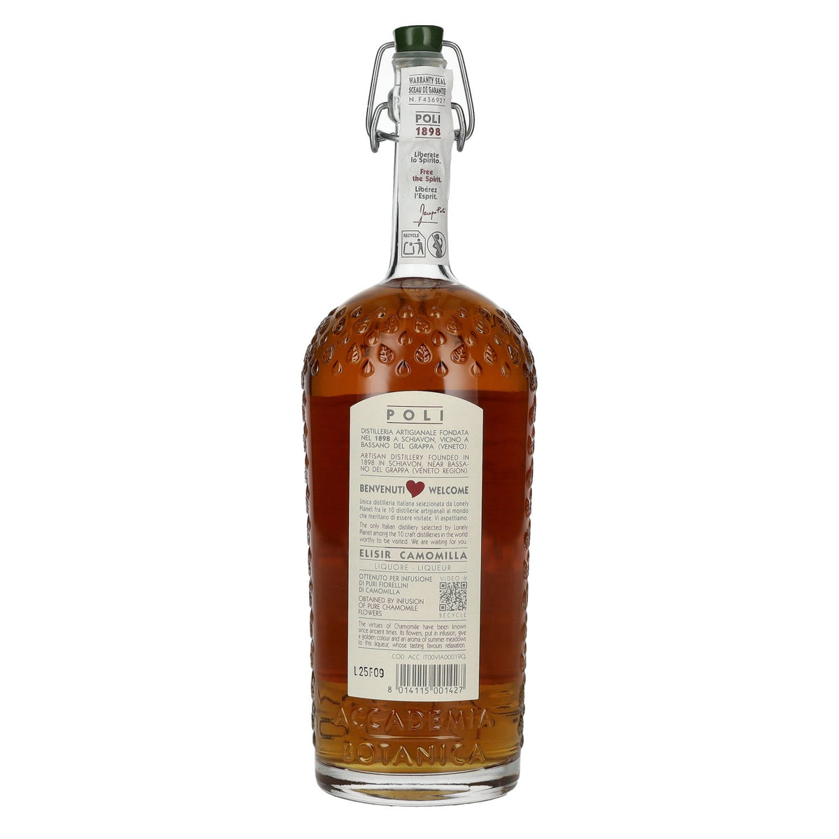 Poli Camomilla Liqueur 30% ABV 0.7l