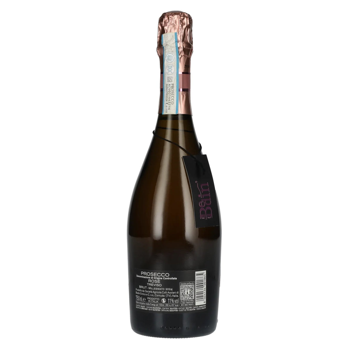 Bedin Prosecco Rosé Treviso Brut Millesimato DOC 2024 11% vol. 0,75 l