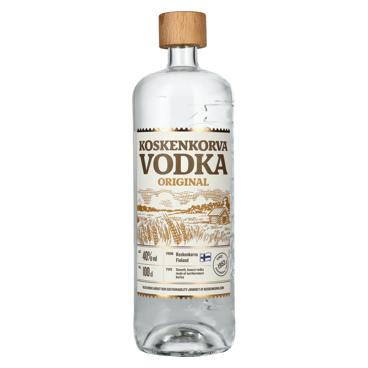 Vodka Koskenkorva ORIGINAL 40 % vol. 1 l